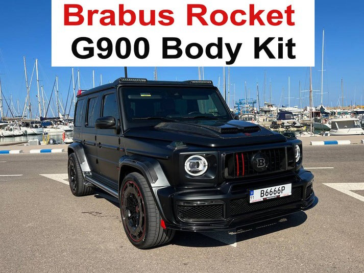 Rocket G900 Body Kit + Plastic Widestar Body Kit for Mercedes-Benz W463A G Wagon 2019+